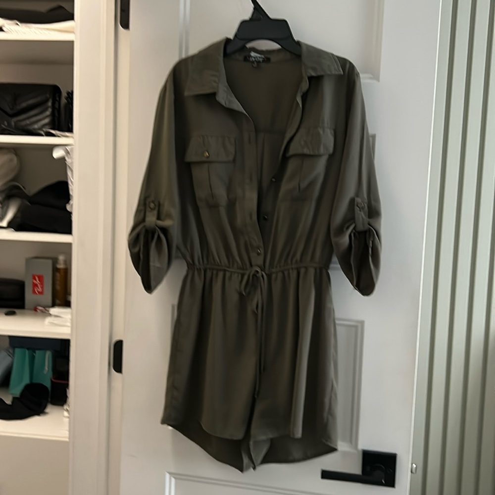 Green jumpsuit gorgeous